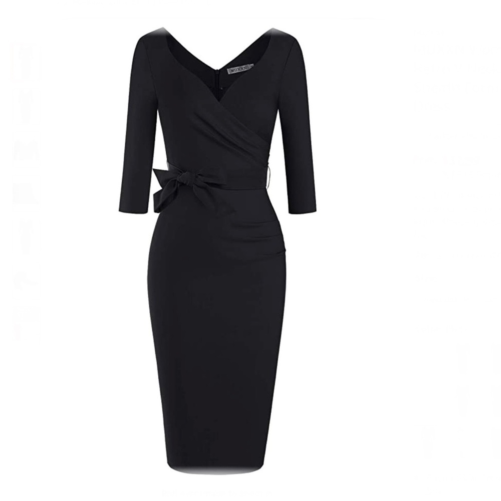 🌸Muxxn Medium Black Dress